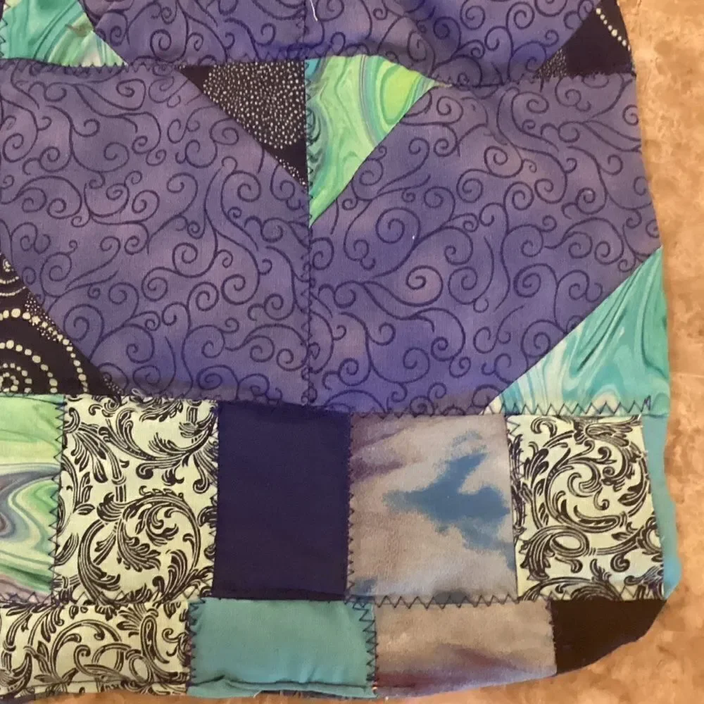 Hand Crafted Reversible Baby Bib. $12 each or 3/$25